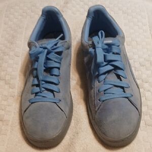 Puma sky Blue Suede Sneakers